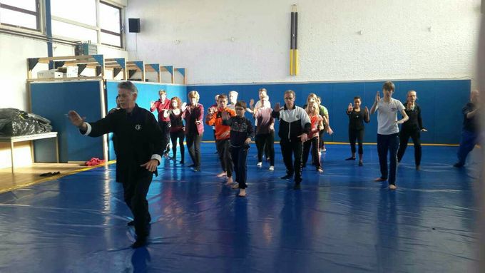 Clinic 1-3-2015 bij Sportcentrum Frank Philipoom.